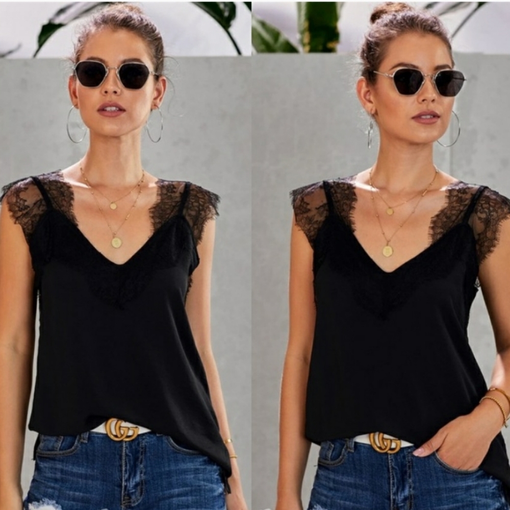 Black Lace Cami